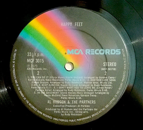 Al Hudson And The Partners* : Happy Feet (LP, Album)