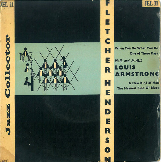 Fletcher Henderson And His Orchestra : Plus And Minus Louis Armstrong (7", EP, Mono, Pus)