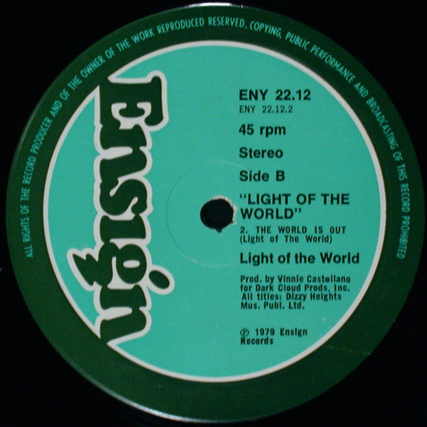 Light Of The World : Swingin' (12", Single)
