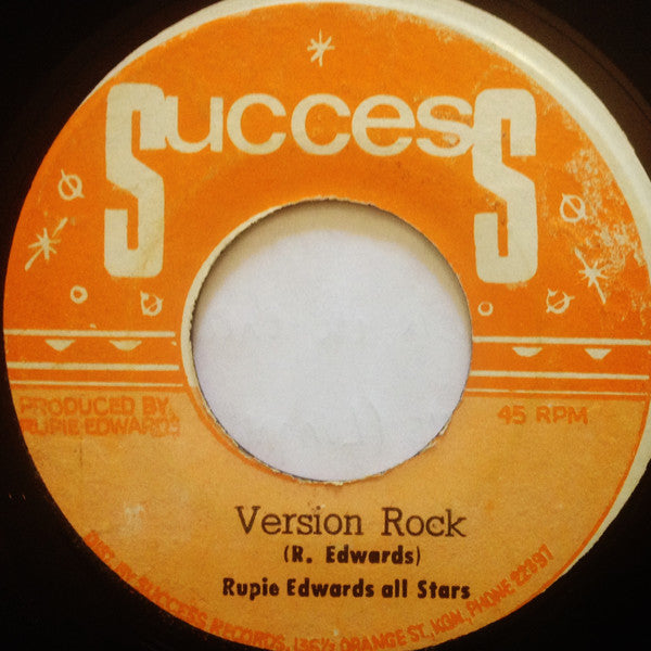Joe White & Rupie Edwards All Stars : President Rock (7", Ora)