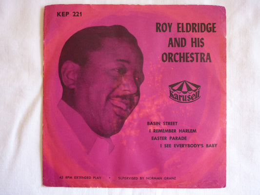 Roy Eldridge And His Orchestra : Roy Eldridge With Strings (7", EP)