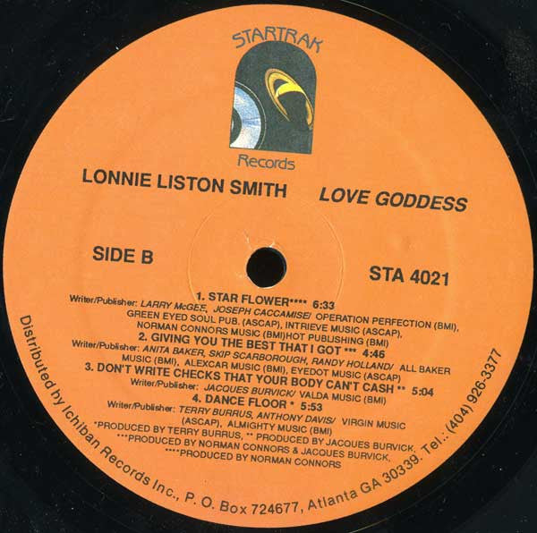 Lonnie Liston Smith : Love Goddess (LP, Album)