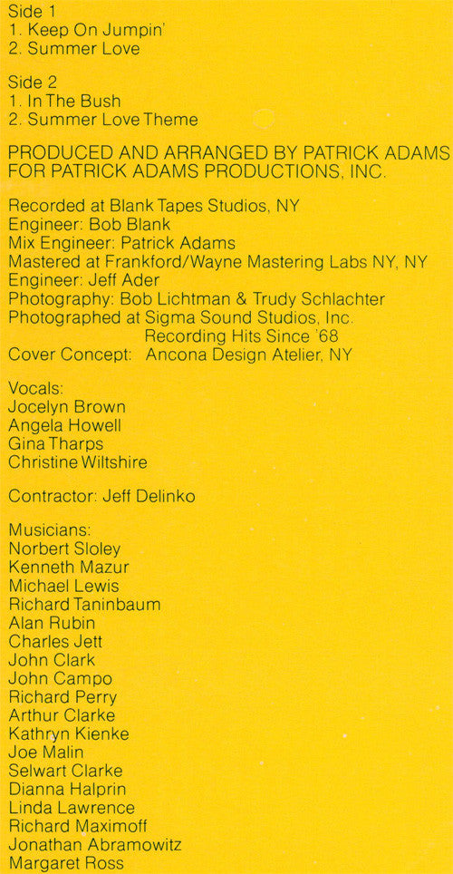 Musique : Keep On Jumpin' (LP, Album)