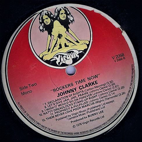 Johnny Clarke : Rockers Time Now (LP, Album, Mono)
