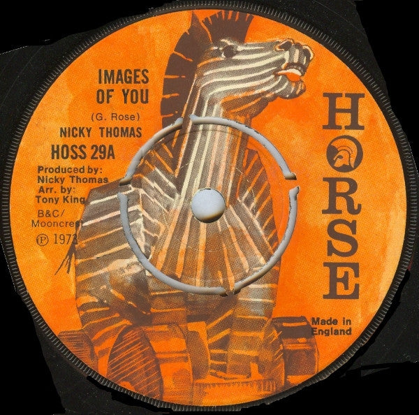 Nicky Thomas : Images Of You (7")