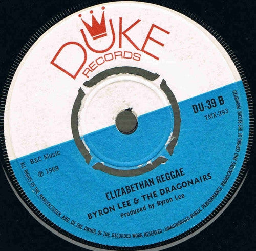 Byron Lee And The Dragonaires : Soul Serenade / Elizabethan Reggae (7", Single, M/Print)