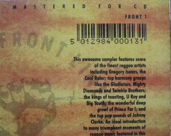 Various : Beyond The Front Line (CD, RM, Smplr)