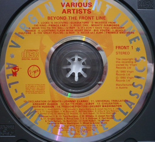 Various : Beyond The Front Line (CD, RM, Smplr)