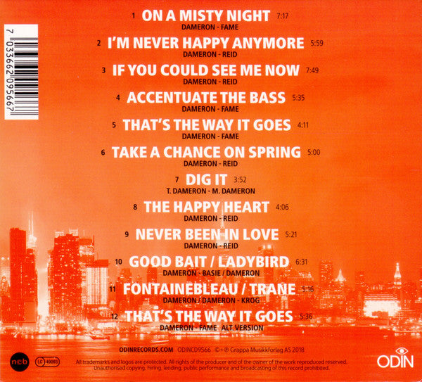 Karin Krog & Georgie Fame : On A Misty Night (CD, Album, Comp)
