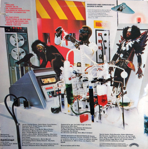 Parliament : The Clones Of Dr. Funkenstein (LP, Album, Kee)