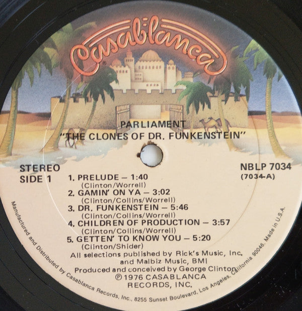 Parliament : The Clones Of Dr. Funkenstein (LP, Album, Kee)