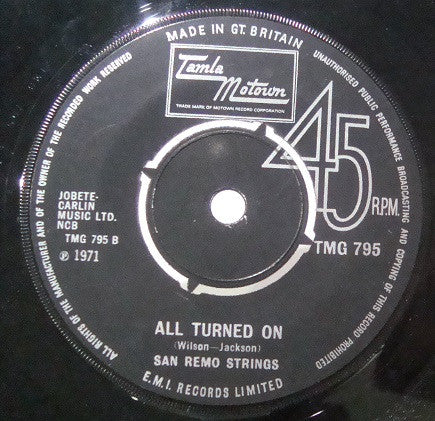 San Remo Golden Strings : Festival Time (7", Single, 4-p)