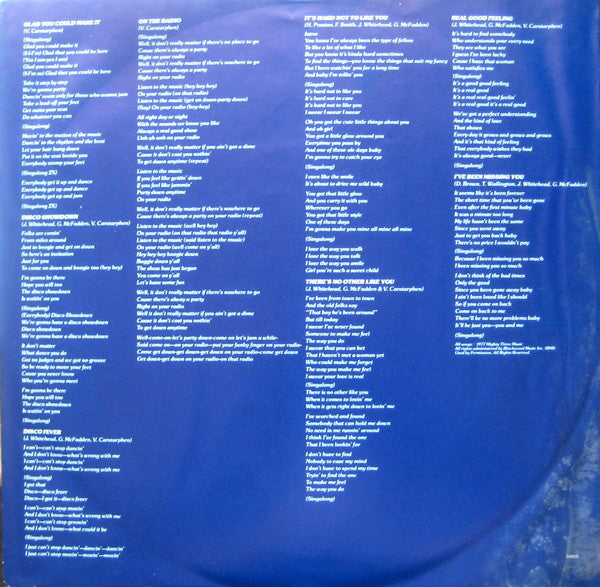 Archie Bell & The Drells : Hard Not To Like It (LP, Album)