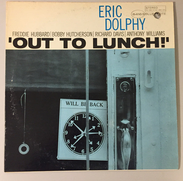 Eric Dolphy : Out To Lunch! (LP, Album, RE)