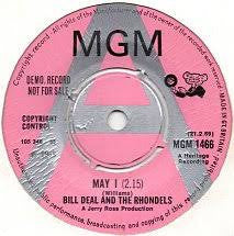 Bill Deal & The Rondells : May I  (7", Single, Promo)
