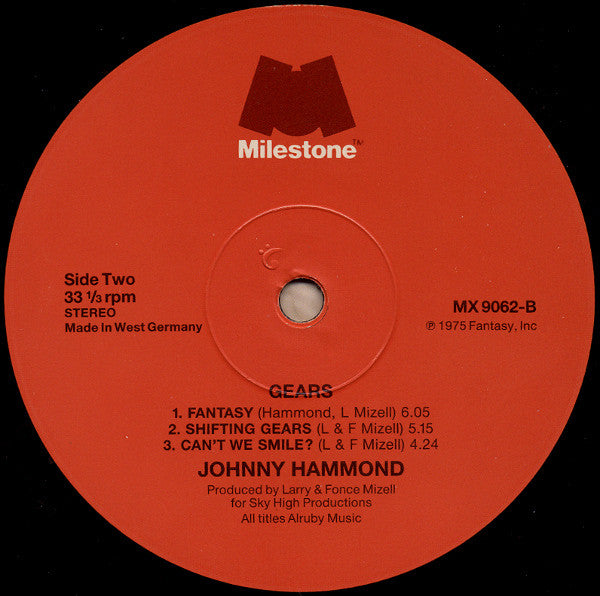 Johnny Hammond : Gears (LP, Album, RE)