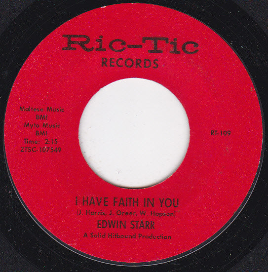 Edwin Starr : Stop Her On Sight (SOS) (7", Single, Styrene, San)