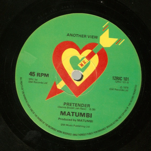 Matumbi : Point Of View (Squeeze A Little Lovin) (12", Single)