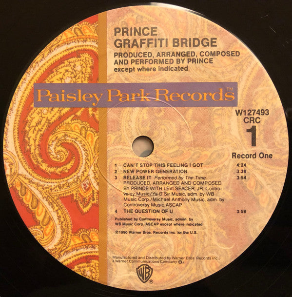 Prince : Graffiti Bridge (2xLP, Album, Club, RE)