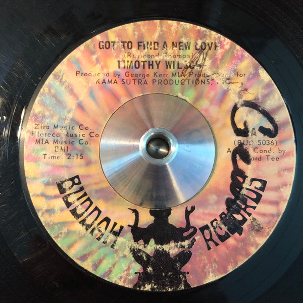 Timothy Wilson : Baby Baby Please / Got To Find A New Love (7", Single)