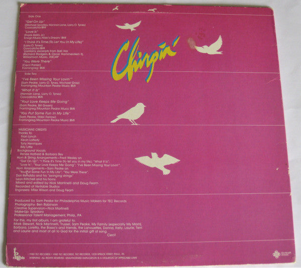 Cecil Parker : Chirpin' (LP, Album)