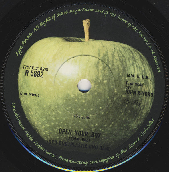 John Lennon / The Plastic Ono Band : Power To The People (7", Single, RE, Sol)