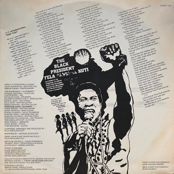 Felá Anikũlapo Kuti* : Black-President (LP, Comp)
