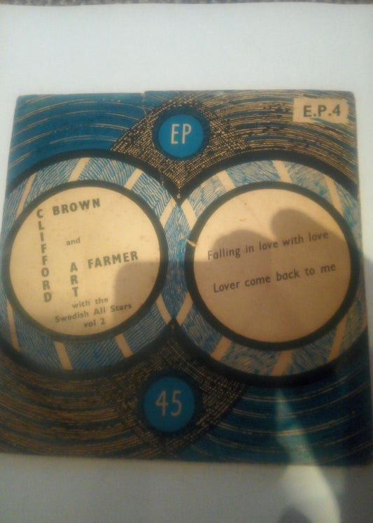 Clifford Brown And Art Farmer With The Swedish All Stars : Vol. 2 (7", EP)