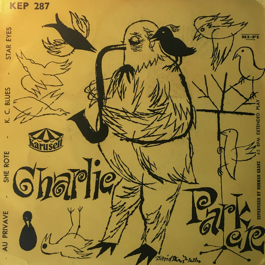 Charlie Parker : The Magnificent Charlie Parker (7", EP)