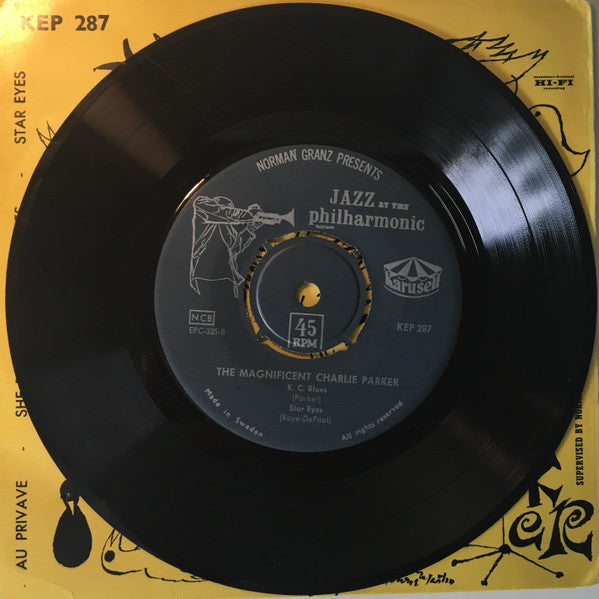 Charlie Parker : The Magnificent Charlie Parker (7", EP)