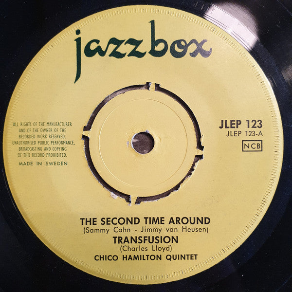 The Chico Hamilton Quintet, George Wein & The Newport All-Stars, George Wein : The Second Time Around / Transfusion / At The Jazzband Ball / Ja-Da (7", EP)
