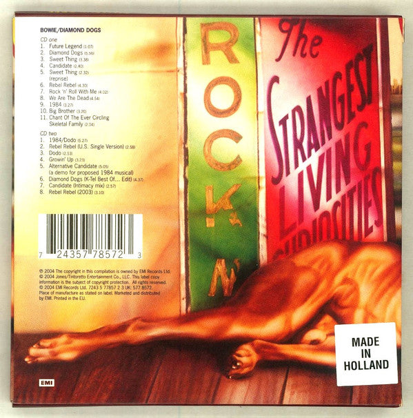 David Bowie : Diamond Dogs (2xCD, Album, RE, RM, 30t)
