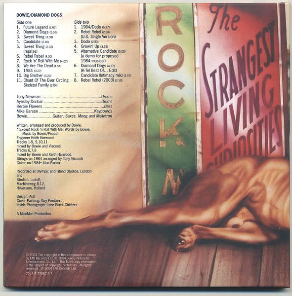 David Bowie : Diamond Dogs (2xCD, Album, RE, RM, 30t)