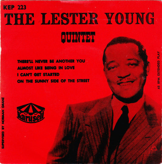 Lester Young Quintet : There'll Never Be Another You (7", EP)