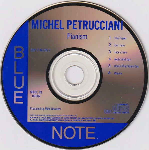 The Michel Petrucciani Trio : Pianism (CD, Album, RP)