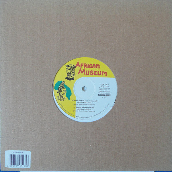 Gregory Isaacs : African Woman / Beautiful Africa (10", Ltd)