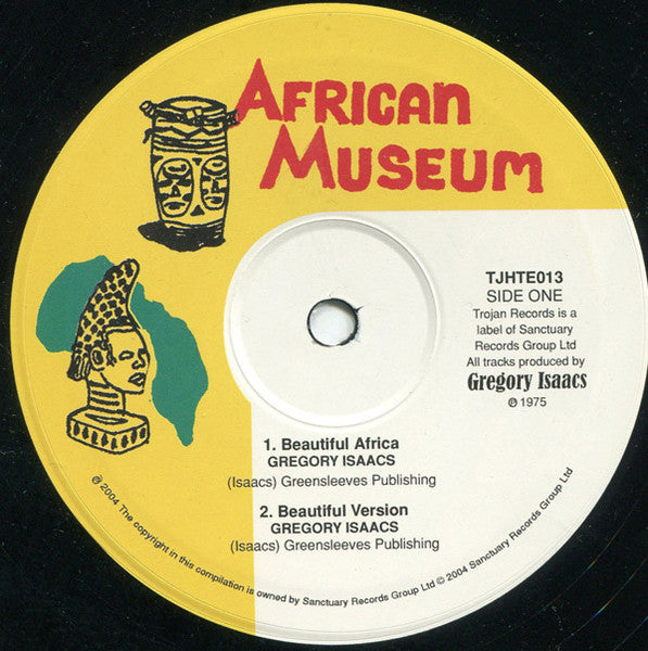 Gregory Isaacs : African Woman / Beautiful Africa (10", Ltd)