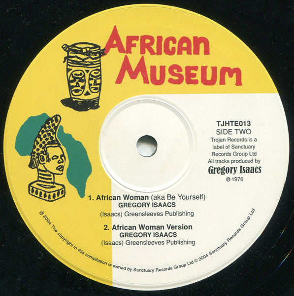 Gregory Isaacs : African Woman / Beautiful Africa (10", Ltd)