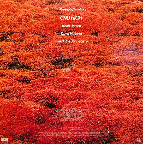 Kenny Wheeler : Gnu High (LP, Album)
