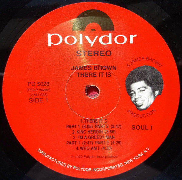 James Brown : There It Is (LP, Album, RE)