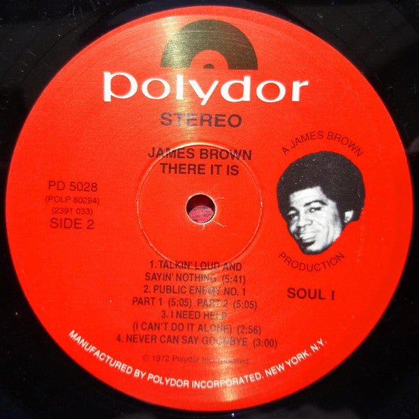 James Brown : There It Is (LP, Album, RE)
