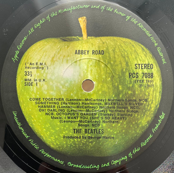 The Beatles : Abbey Road (LP, Album)