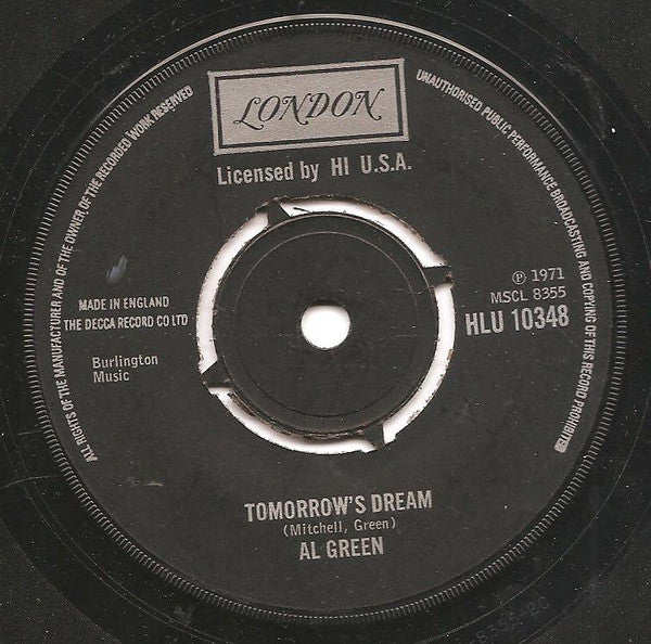 Al Green : Let's Stay Together (7", Single)