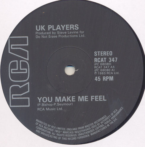 UK Players : You Make Me Feel (12")