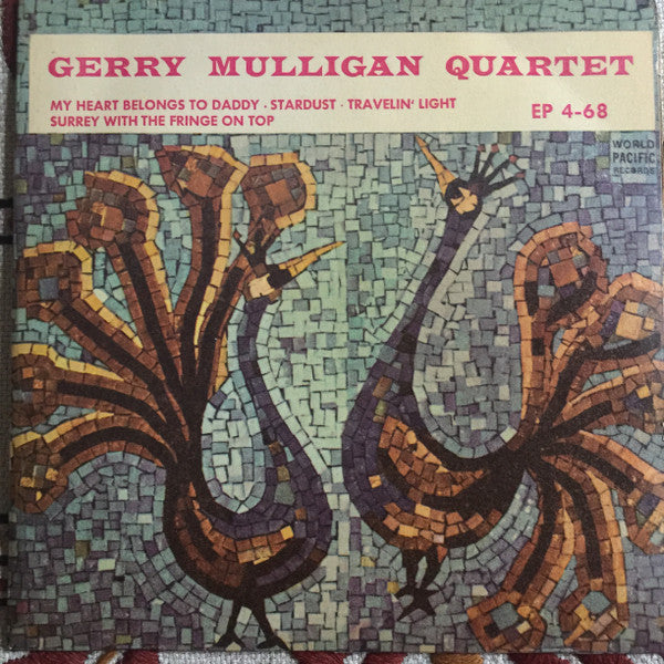 Gerry Mulligan Quartet : Reunion With Chet Baker (7", EP)