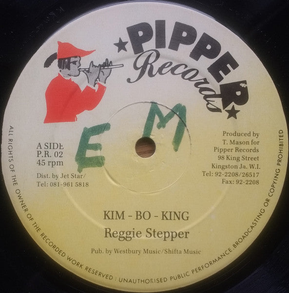 Reggie Stepper / Laura Star : Kim-Bo-King / Make It Real (12")