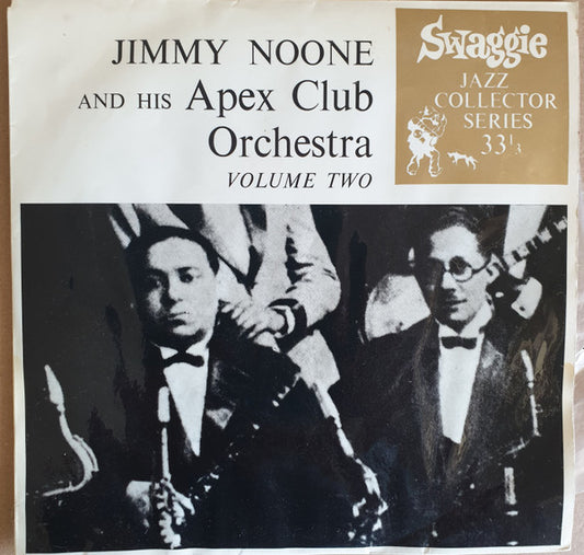 Jimmie Noone's Apex Club Orchestra : Jimmie Noone And HIs Apex Club Orchestra Volume Two (7", EP)