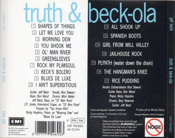 Jeff Beck : Truth & Beck-Ola (CD, Comp, RE)