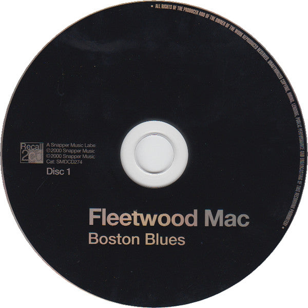 Fleetwood Mac : Boston Blues (2xCD, Album)