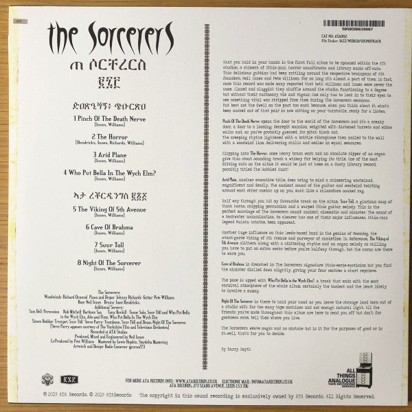The Sorcerers : The Sorcerers (LP, Album, M/Print, RE)
